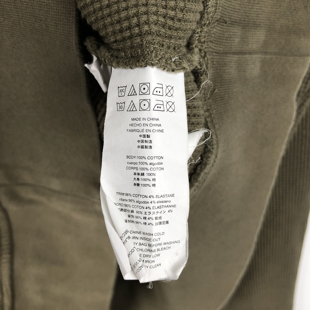 MICHAEL KORS Thermal Long-Sleeve T-Shirt, Waffle Pattern, Men's Size XL (equivalent) cotton Khaki type Vintage Second Hand
