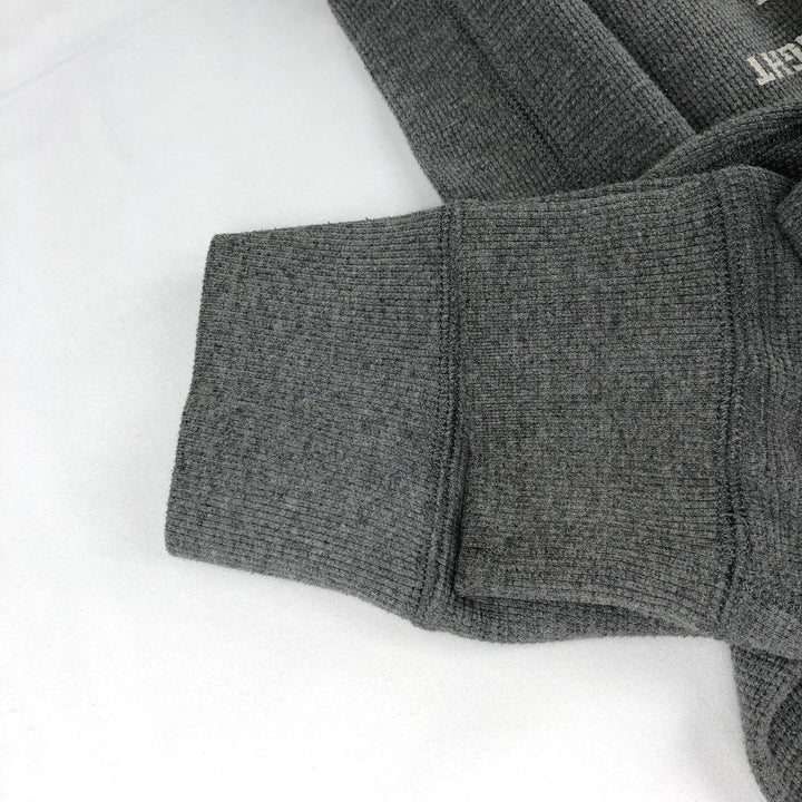 Eddie Bauer Thermal Long-Sleeve T-Shirt, Waffle Pattern, Men's Size S (equivalent) cotton gray type Vintage Second Hand