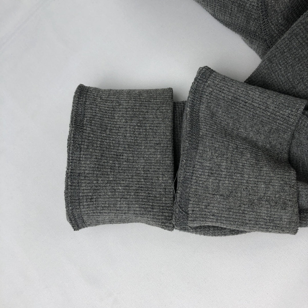 Eddie Bauer Thermal Long-Sleeve T-Shirt, Waffle Pattern, Men's Size S (equivalent) cotton gray type Vintage Second Hand
