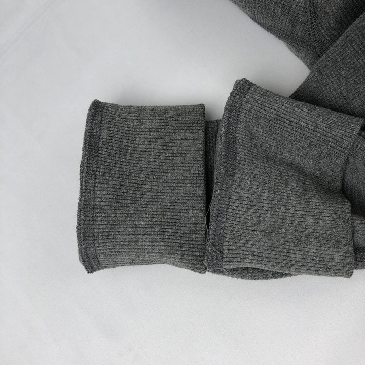 Eddie Bauer Thermal Long-Sleeve T-Shirt, Waffle Pattern, Men's Size S (equivalent) cotton gray type Vintage Second Hand