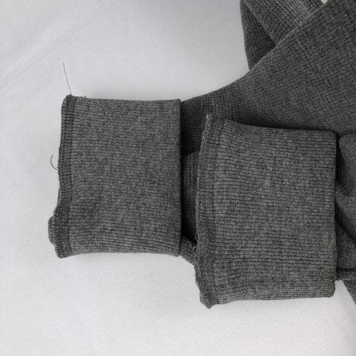Eddie Bauer Thermal Long-Sleeve T-Shirt, Waffle Pattern, Men's Size S (equivalent) cotton gray type Vintage Second Hand