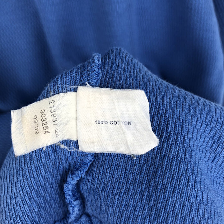GAP Thermallon T-shirt, Honeycomb, Men's XL cotton Blue type light blue Vintage Second Hand
