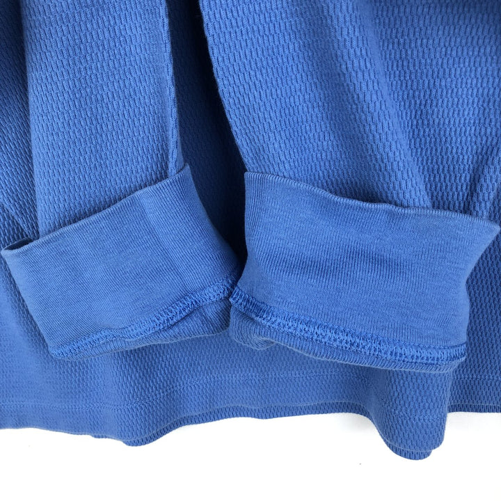 GAP Thermallon T-shirt, Honeycomb, Men's XL cotton Blue type light blue Vintage Second Hand