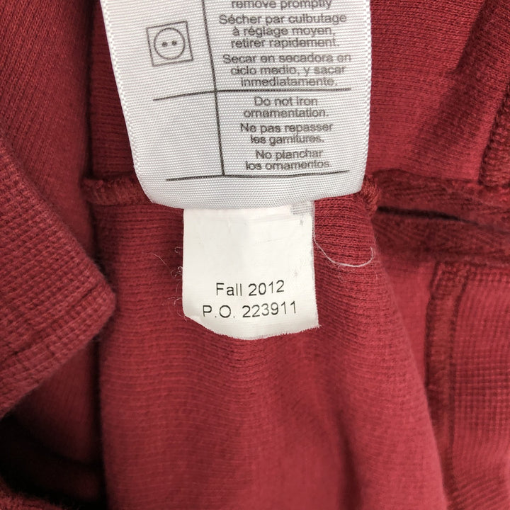 Carhartt Thermal Long T-shirt Men's XL size cotton red type Vintage Second Hand