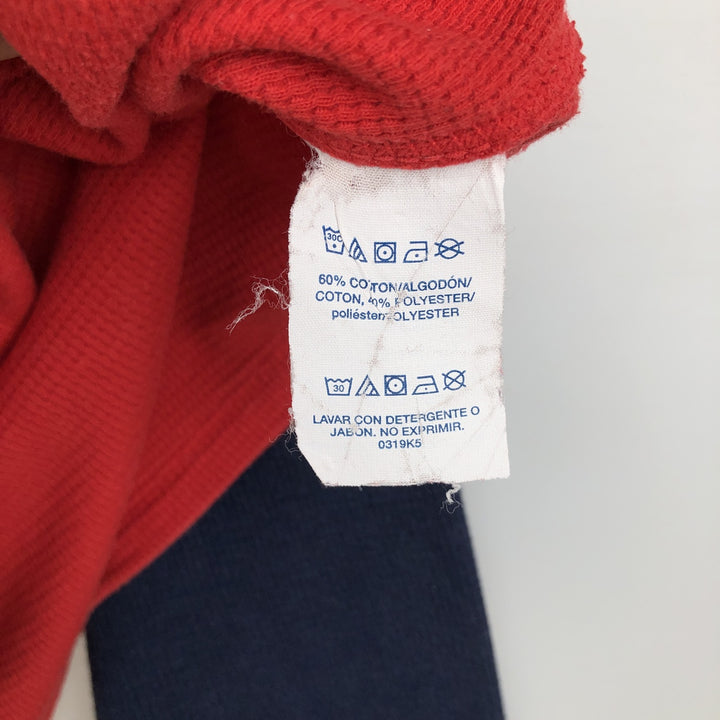 Ralph Lauren POLO RALPH LAUREN SLEEPWEAR Thermal Long T-Shirt, Men's Size L cotton red type Vintage Second Hand