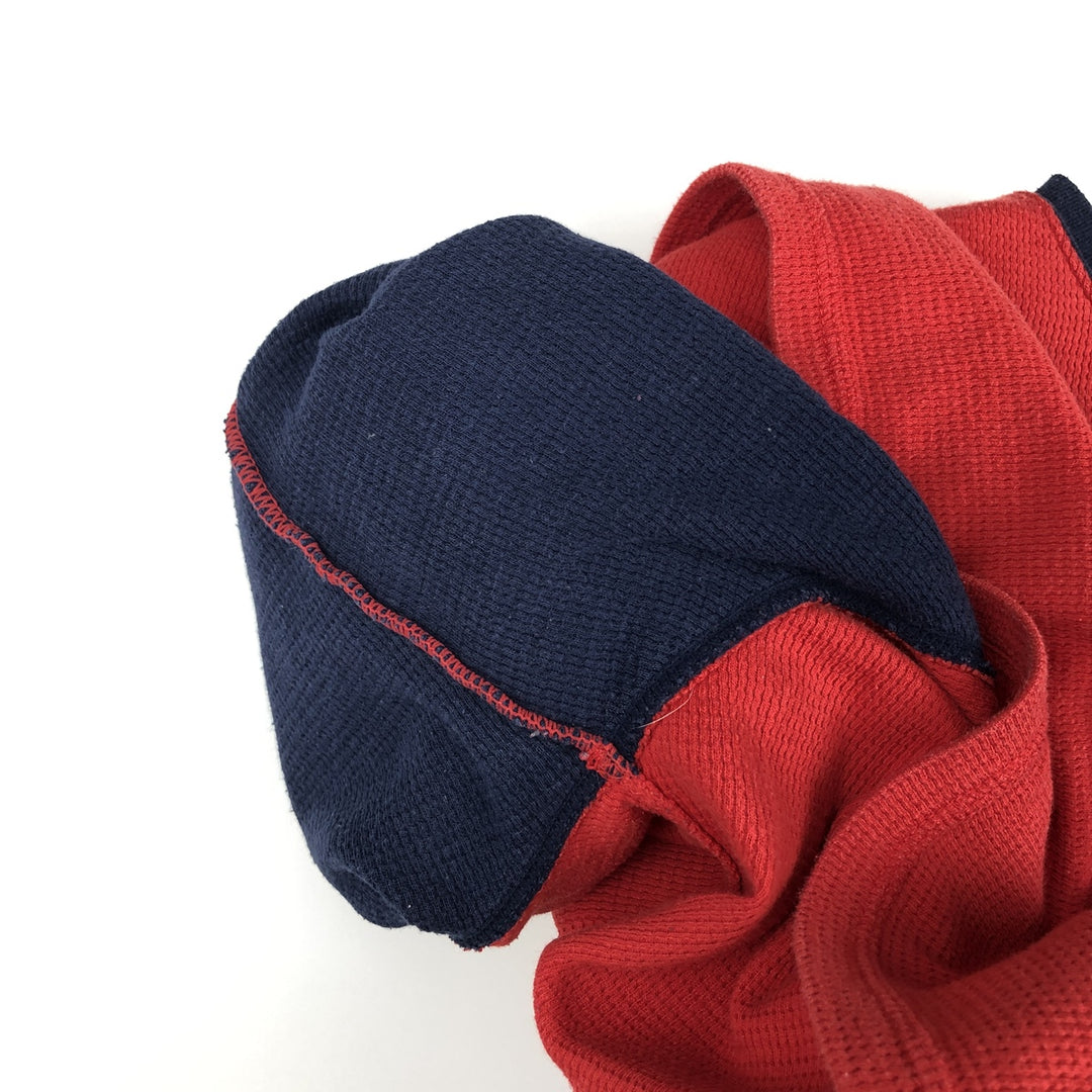 Ralph Lauren POLO RALPH LAUREN SLEEPWEAR Thermal Long T-Shirt, Men's Size L cotton red type Vintage Second Hand