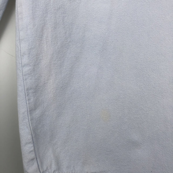 Ralph Lauren POLO RALPH LAUREN SLEEPWEAR Henley Neck Thermal Long-Sleeve T-Shirt (Waffle Knit) - Men's Size L (approx.) cotton gray type Vintage Second Hand