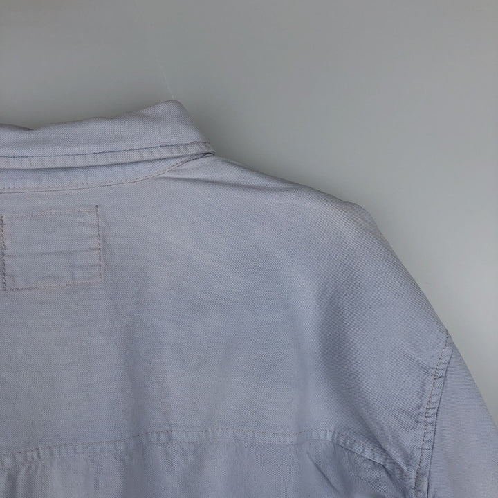 Ralph Lauren POLO RALPH LAUREN SLEEPWEAR Henley Neck Thermal Long-Sleeve T-Shirt (Waffle Knit) - Men's Size L (approx.) cotton gray type Vintage Second Hand