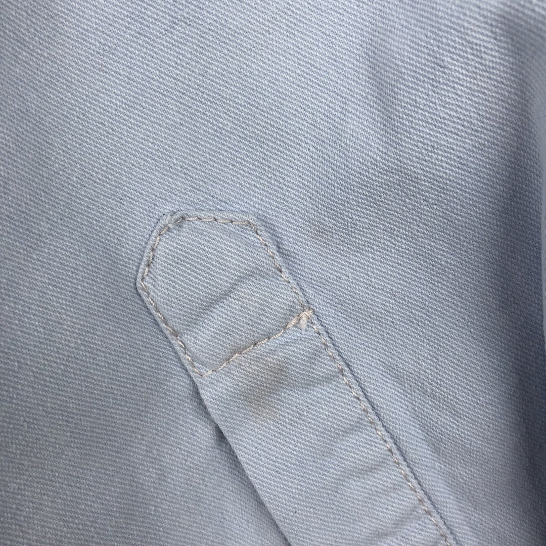 Ralph Lauren POLO RALPH LAUREN SLEEPWEAR Henley Neck Thermal Long-Sleeve T-Shirt (Waffle Knit) - Men's Size L (approx.) cotton gray type Vintage Second Hand