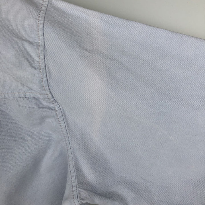 Ralph Lauren POLO RALPH LAUREN SLEEPWEAR Henley Neck Thermal Long-Sleeve T-Shirt (Waffle Knit) - Men's Size L (approx.) cotton gray type Vintage Second Hand