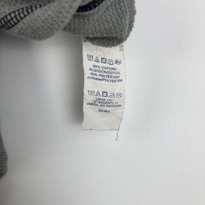 Ralph Lauren POLO RALPH LAUREN SLEEPWEAR American flag pattern thermal long-sleeve T-shirt, men's size L (approx.) cotton gray type Vintage Second Hand