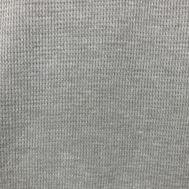 Ralph Lauren POLO RALPH LAUREN SLEEPWEAR American flag pattern thermal long-sleeve T-shirt, men's size L (approx.) cotton gray type Vintage Second Hand