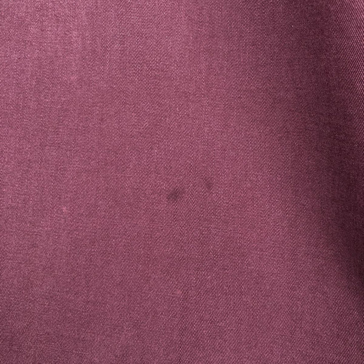 Brooks Brothers long-sleeved button-down shirt, men's size M cotton wine-red Vintage Second Hand