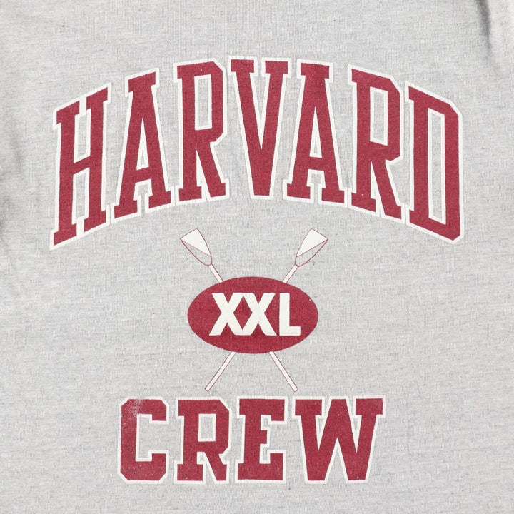 90'S Fruit of the Loom Harvard University Triple Print College T-Shirt, Made in USA, Women's Size M (Equivalent) Vintage cotton gray type Vintage Second Hand