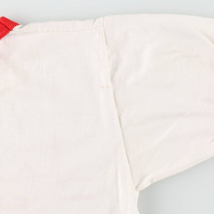 70s-80'S Russell Ringer T-shirt, Women's Size S (approx.), Vintage cotton white type Vintage Second Hand