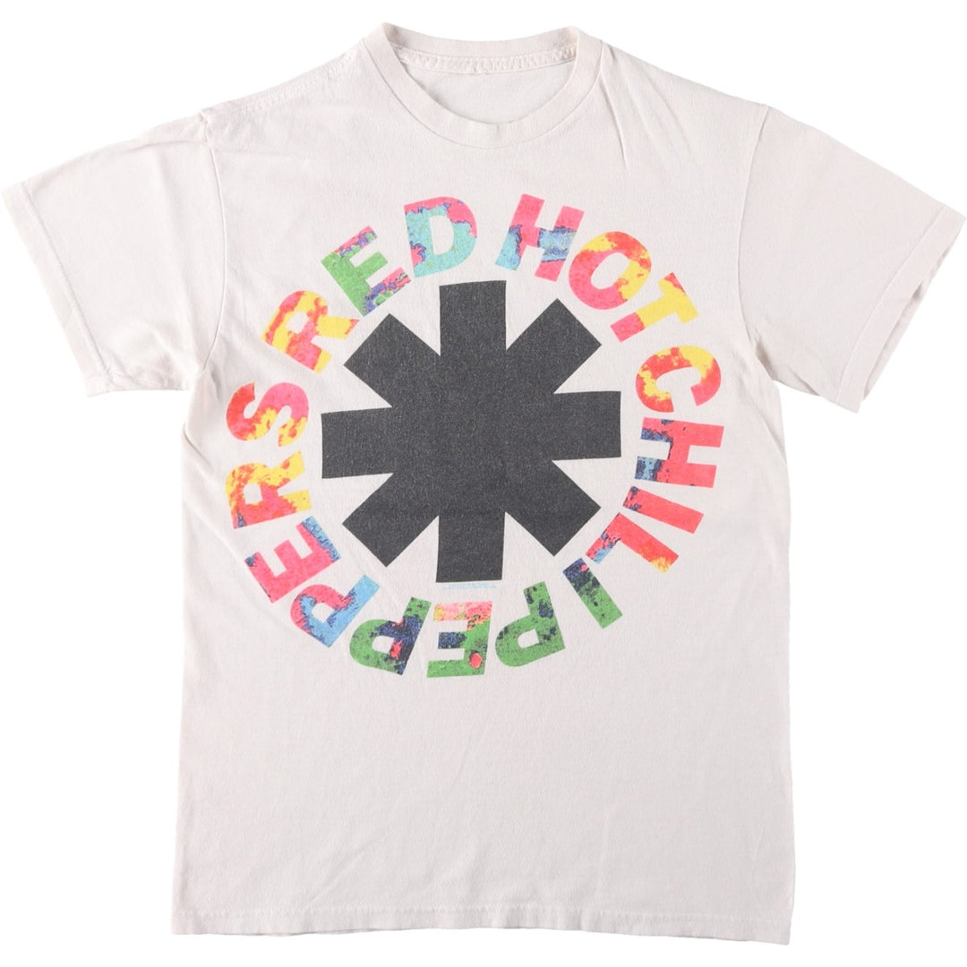 RED HOT CHILI PEPPERS Red Hot Chili Peppers Band T-shirt Band T Women's S size unclear gray type Vintage Second Hand