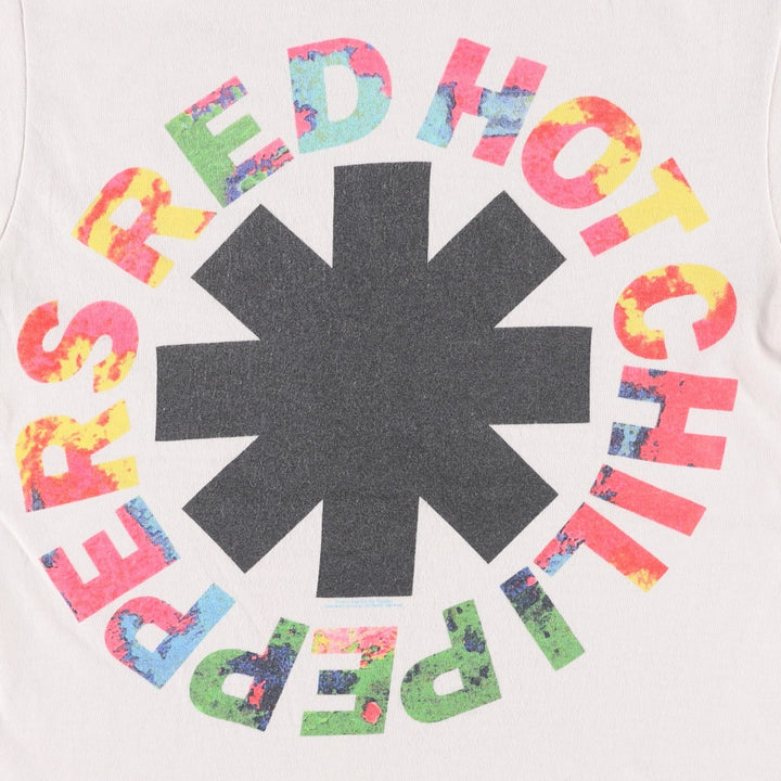 RED HOT CHILI PEPPERS Red Hot Chili Peppers Band T-shirt Band T Women's S size unclear gray type Vintage Second Hand