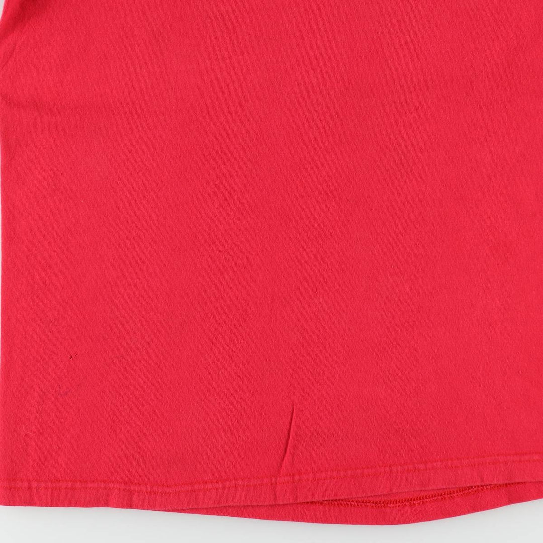 ~90'S Wrangler Short-Sleeve Printed T-Shirt, Made in USA, Men's Size M (Equivalent), Vintage cotton red type Vintage Second Hand
