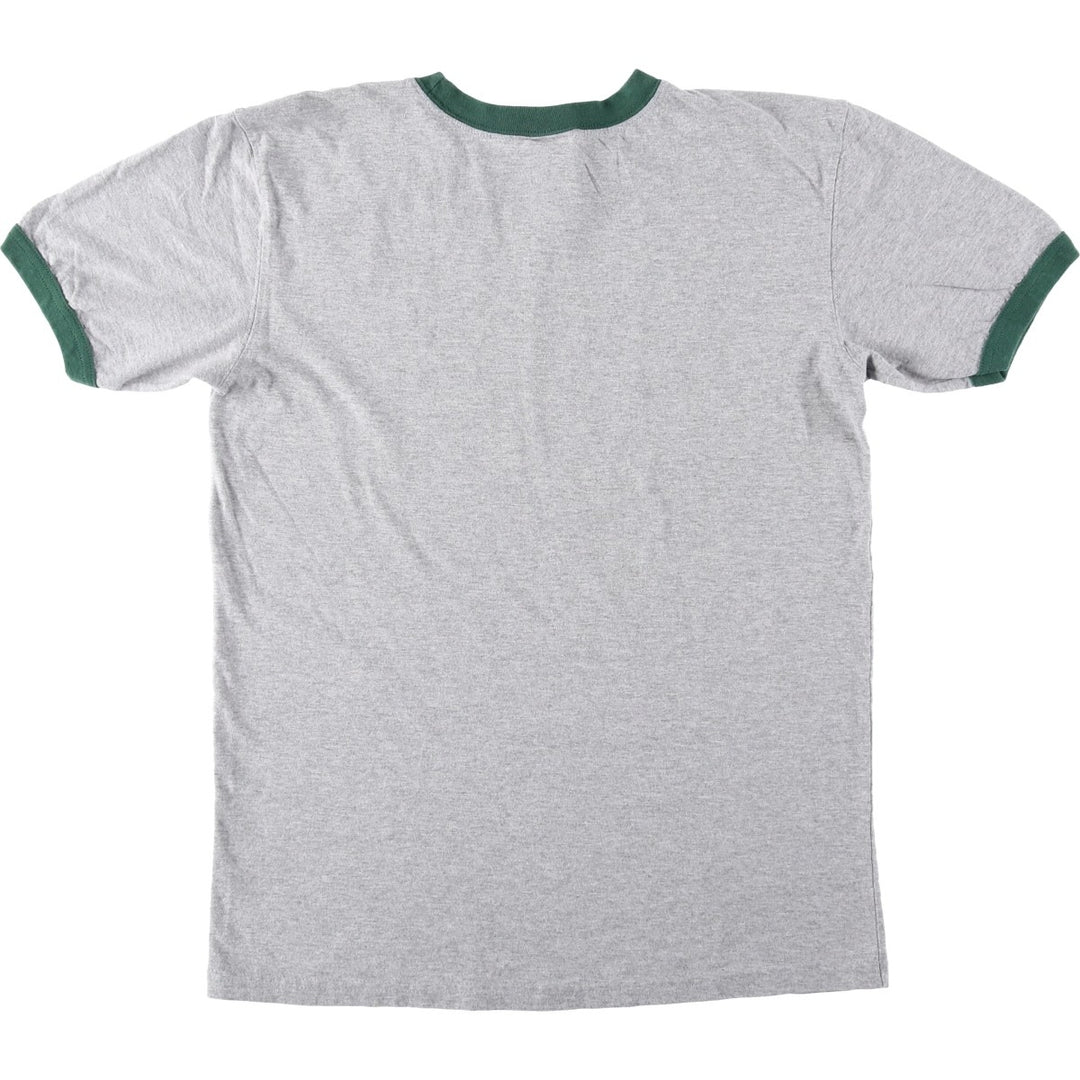 NFL Green Bay Packers Ringer T-Shirt, Women's Size L (approx.) cotton gray type Vintage Second Hand