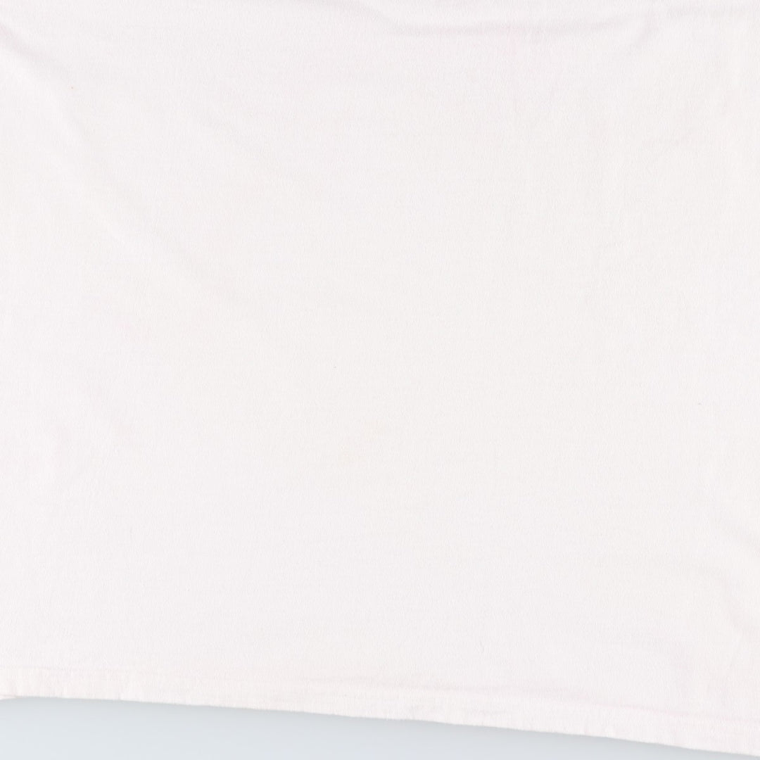 Big Size BIG DOGS Dog Print T-Shirt (Women's XXXXXL equivalent) cotton white type Vintage Second Hand