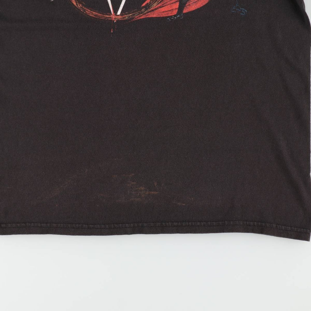 SLAYER Band T-shirt, Women's Size M (approx.) cotton black type Vintage Second Hand