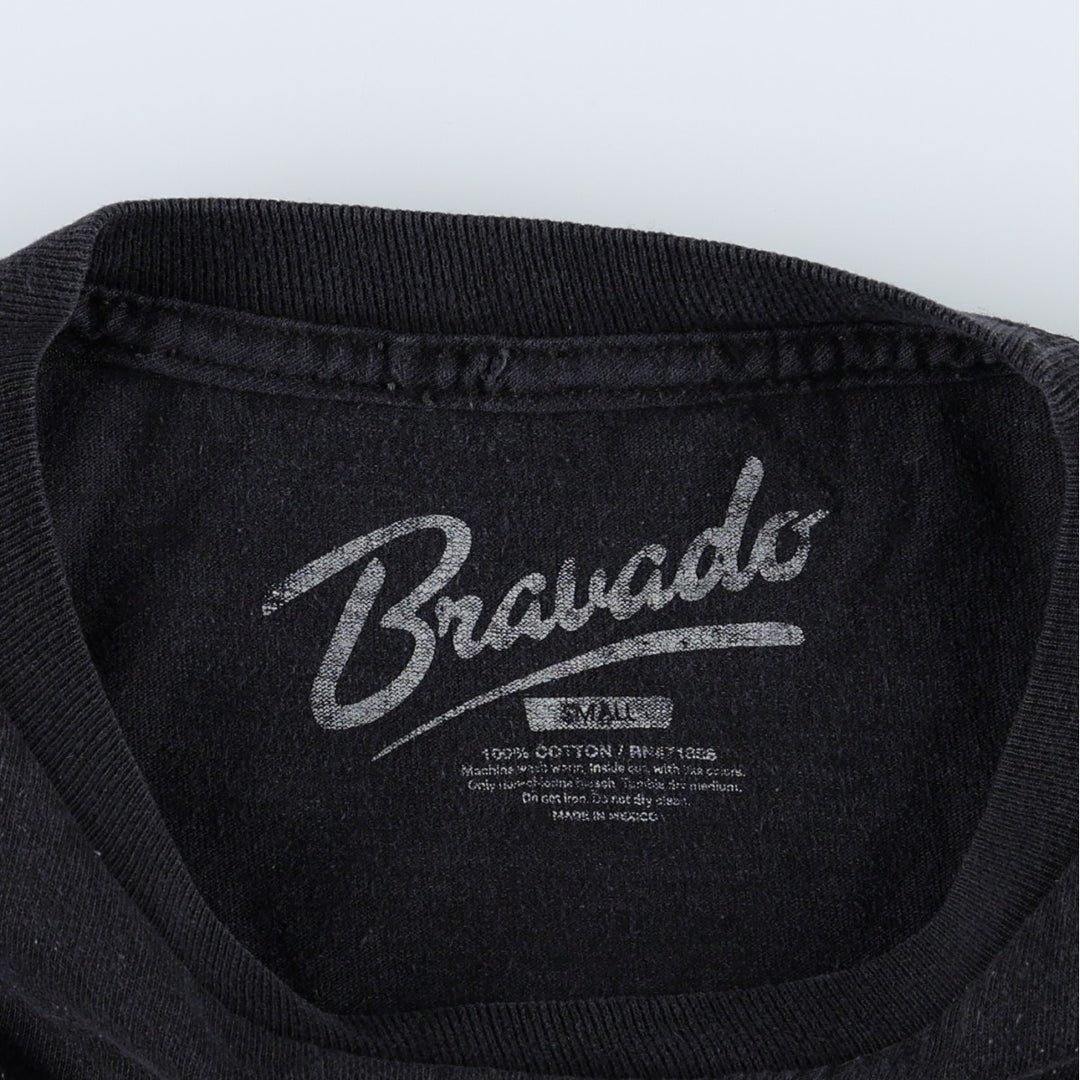 Bravado 2pac Wrap T-Shirt (Men's Size S) cotton black type Vintage Second Hand