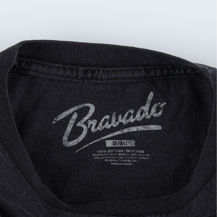 Bravado 2pac Wrap T-Shirt (Men's Size S) cotton black type Vintage Second Hand