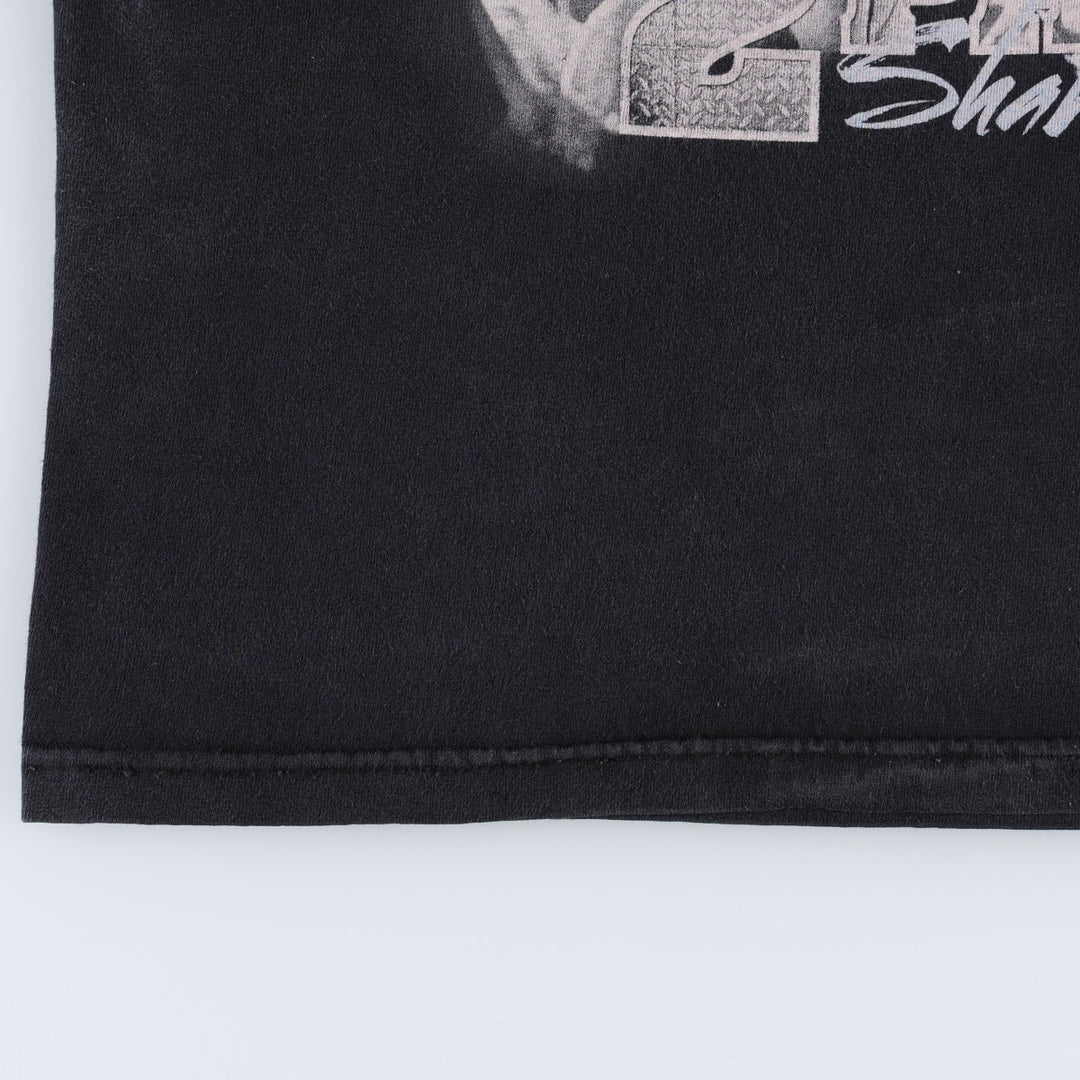 Bravado 2pac Wrap T-Shirt (Men's Size S) cotton black type Vintage Second Hand