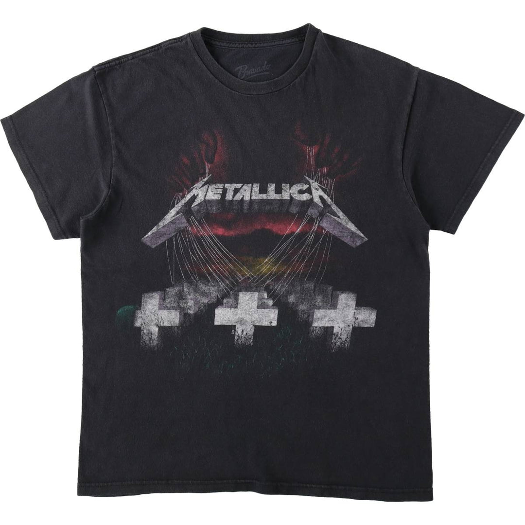 Bravado Metallica Band T-shirt, Women's Size M (approx.) cotton black type Vintage Second Hand