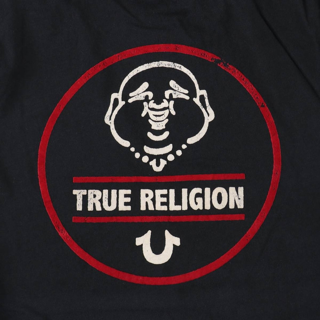 TRUE RELIGION Short-Sleeve Printed T-Shirt, Men's Size XS cotton black type Vintage Second Hand