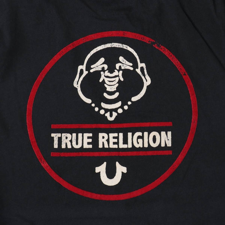 TRUE RELIGION Short-Sleeve Printed T-Shirt, Men's Size XS cotton black type Vintage Second Hand
