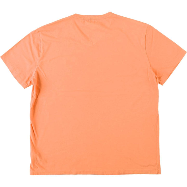 Ralph Lauren POLO RALPH LAUREN Short-Sleeve V-Neck T-Shirt, Women's Size L (approx.) cotton orange type Vintage Second Hand