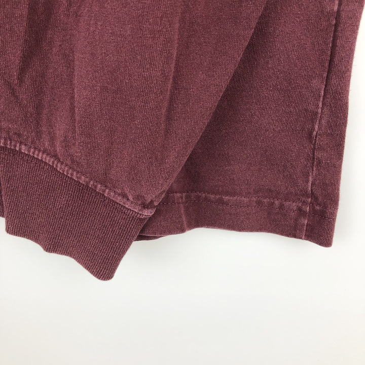 Carhartt Original Fit Long Sleeve T-Shirt, Men's Size L cotton red type reddish brown Vintage Second Hand