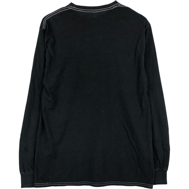 PINK FLOYD Long-Sleeve Band T-Shirt (Men's Size S) cotton black type Vintage Second Hand