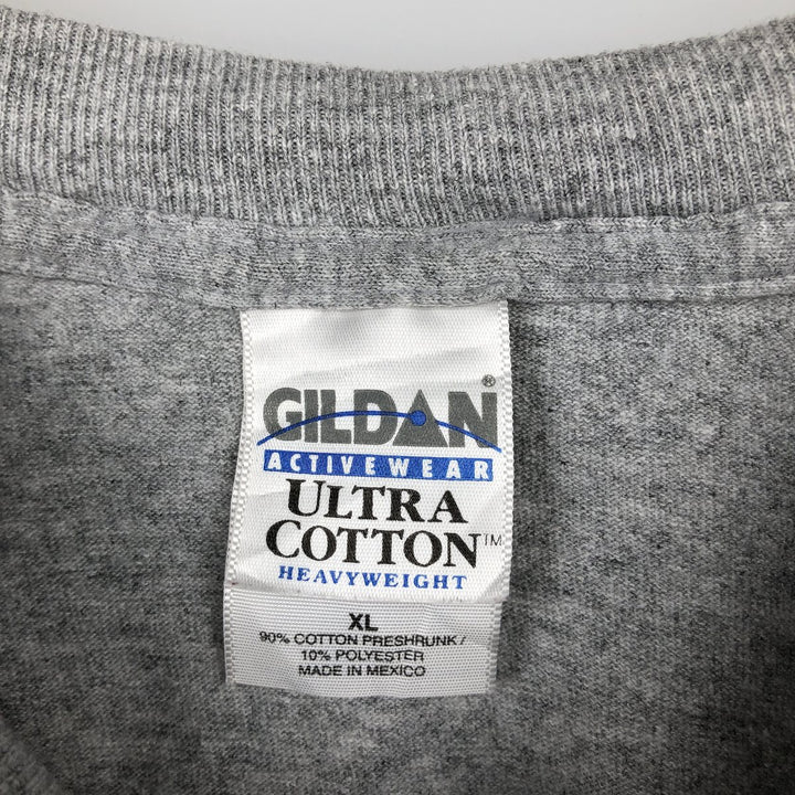 2000'S Gildan NFL Philadelphia Eagles Long-Sleeve T-Shirt (Men's XL equivalent) cotton gray type Vintage Second Hand