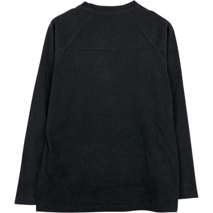 Nike NIKE Long T-shirt Long T Men's XL equivalent unclear black type Vintage Second Hand