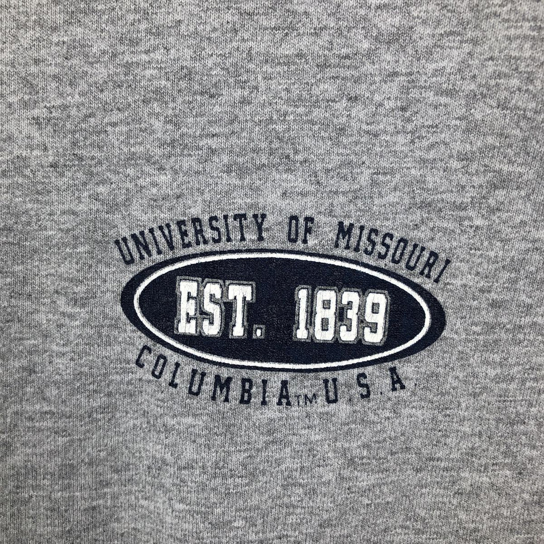 Jansport Long-Sleeve T-Shirt, Made in USA, Men's Size L cotton gray type Vintage Second Hand