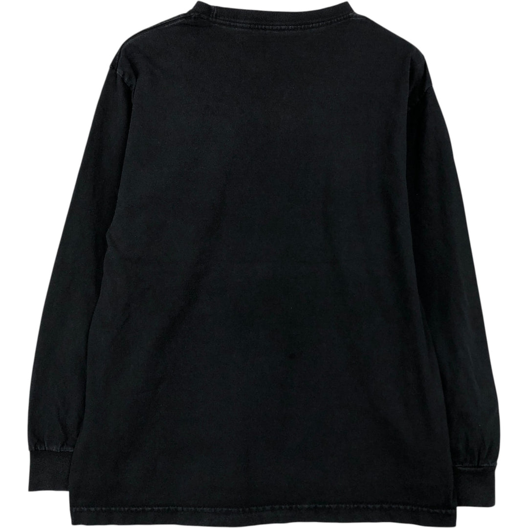 THE BEATLES Long-Sleeve T-Shirt (Men's Size M) unclear black type Vintage Second Hand