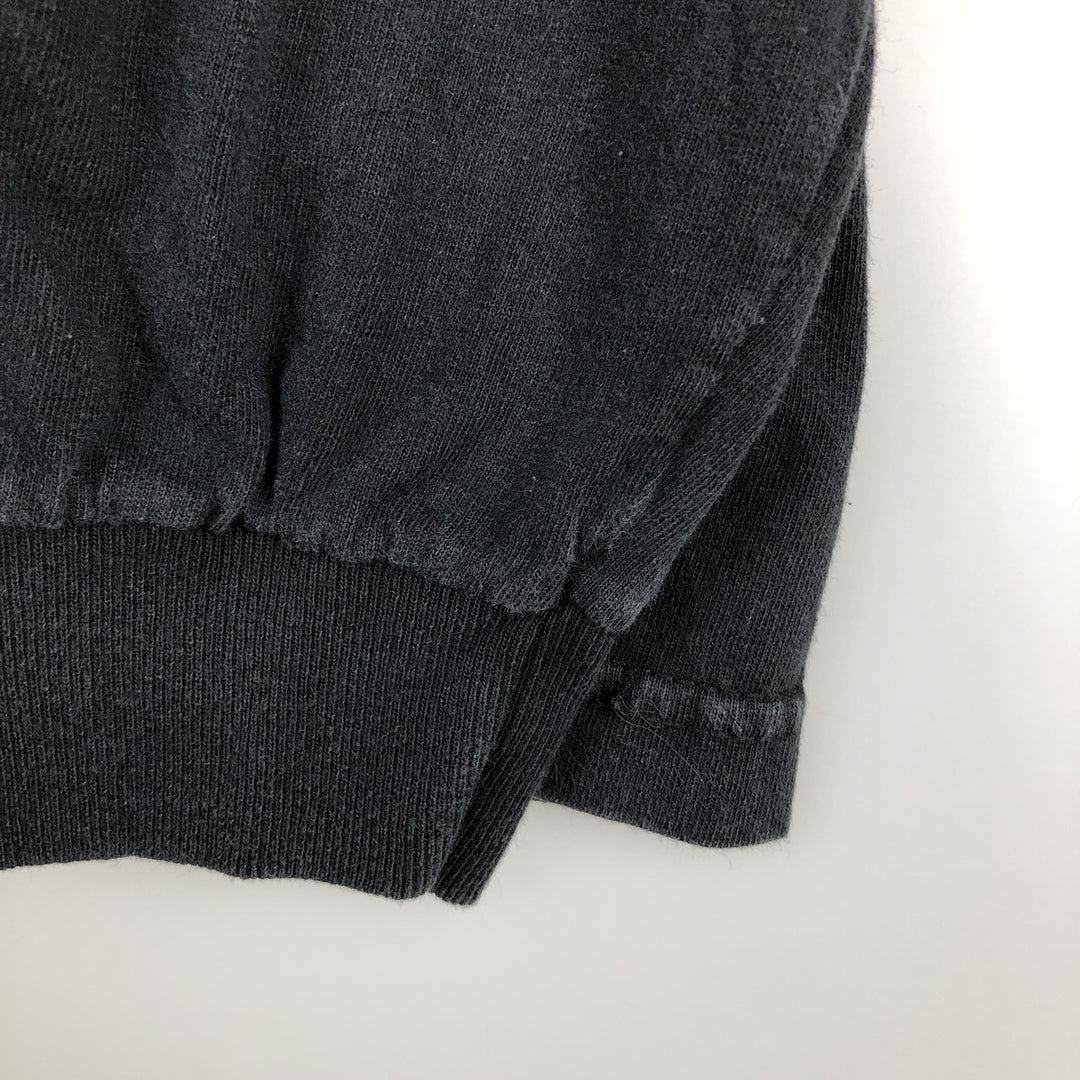 THE BEATLES Long-Sleeve T-Shirt (Men's Size M) unclear black type Vintage Second Hand