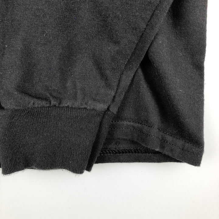 Harley-Davidson Motorcycle Long Sleeve T-Shirt, Men's Size Medium unclear black type Vintage Second Hand