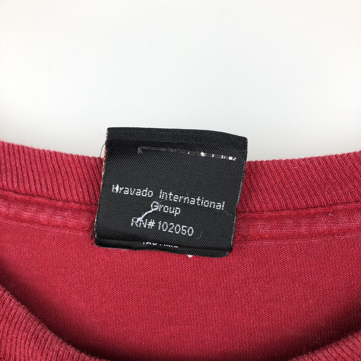 Harley-Davidson Motorcycle Long Sleeve T-Shirt, Men's Size XL unclear red type Vintage Second Hand