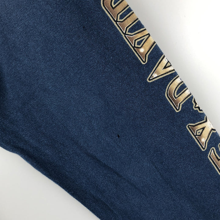 Harley-Davidson Long Sleeve T-Shirt, Men's Medium cotton blue type Vintage Second Hand