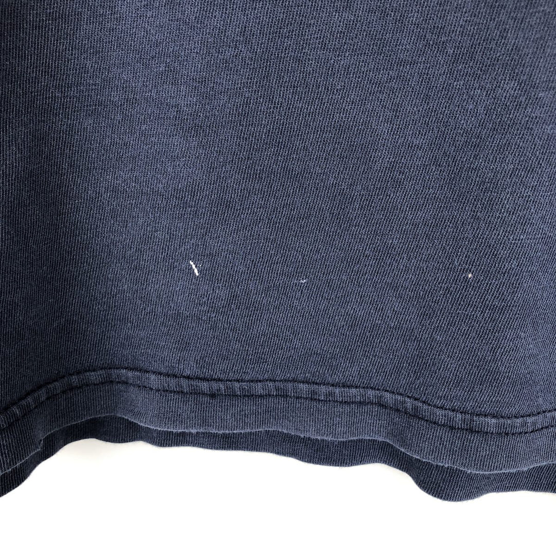 Vintage 90'S Ralph Lauren POLO SPORT long-sleeved T-shirt, size L, men's cotton navy blue type Vintage Second Hand