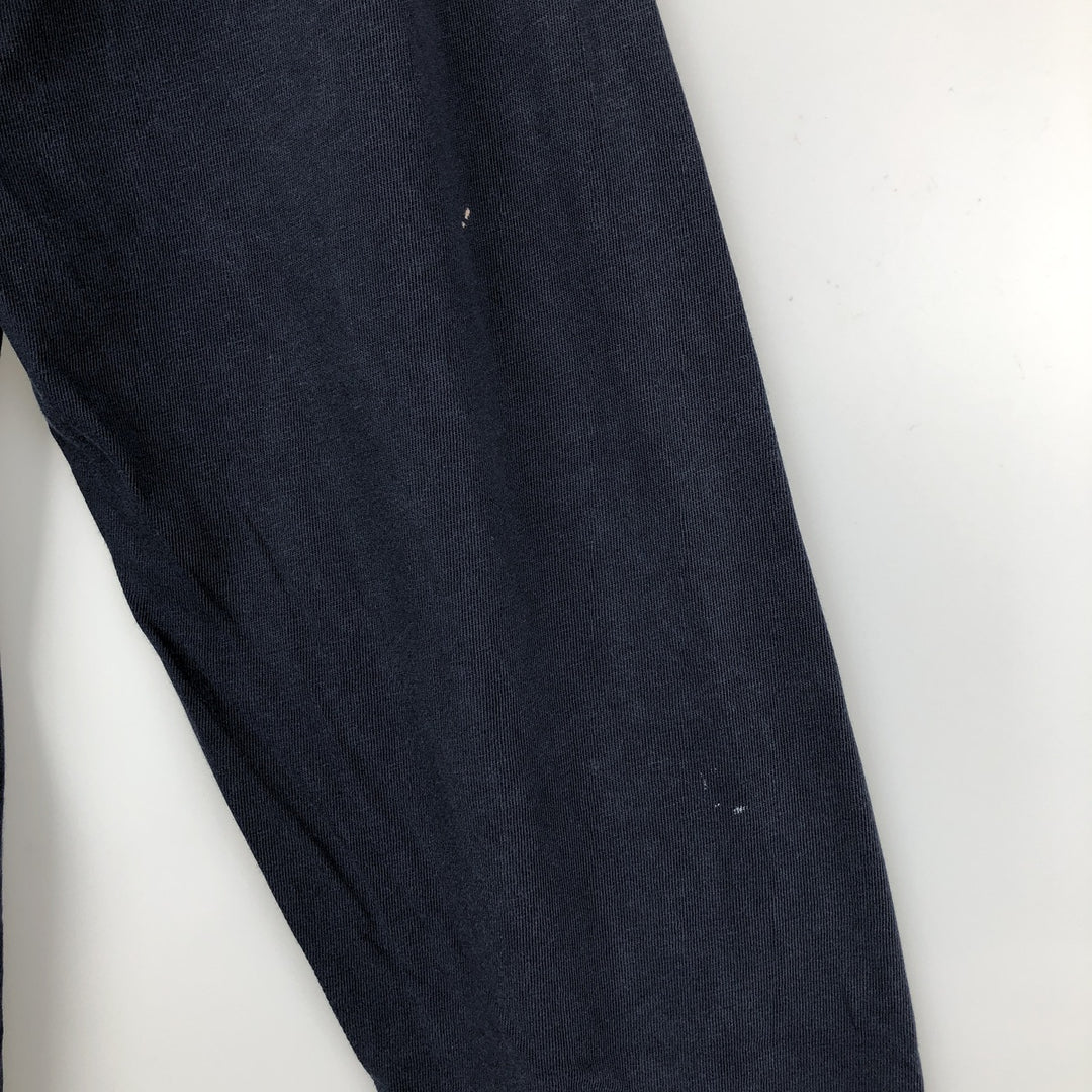 Vintage 90'S Ralph Lauren POLO SPORT long-sleeved T-shirt, size L, men's cotton navy blue type Vintage Second Hand