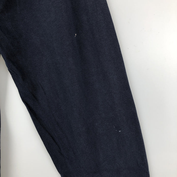 Vintage 90'S Ralph Lauren POLO SPORT long-sleeved T-shirt, size L, men's cotton navy blue type Vintage Second Hand