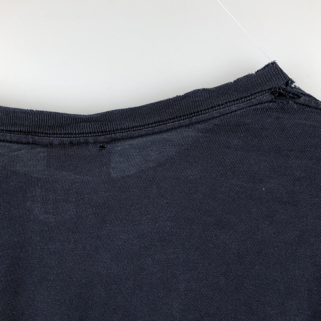 Vintage 90'S Ralph Lauren POLO SPORT long-sleeved T-shirt, size L, men's cotton navy blue type Vintage Second Hand