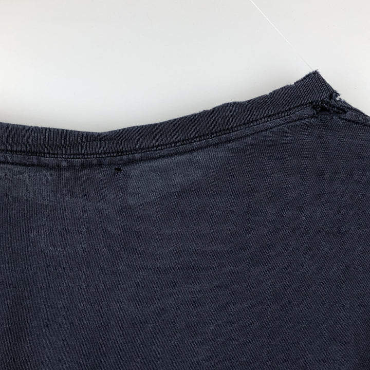 Vintage 90'S Ralph Lauren POLO SPORT long-sleeved T-shirt, size L, men's cotton navy blue type Vintage Second Hand