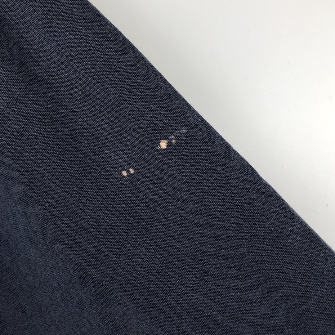 Vintage 90'S Ralph Lauren POLO SPORT long-sleeved T-shirt, size L, men's cotton navy blue type Vintage Second Hand