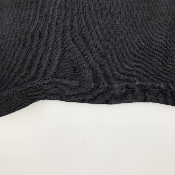 Harley-Davidson Motorcycle Long-Sleeve T-Shirt, Made in USA, Men's Size XXL (approx.) cotton black type Vintage Second Hand