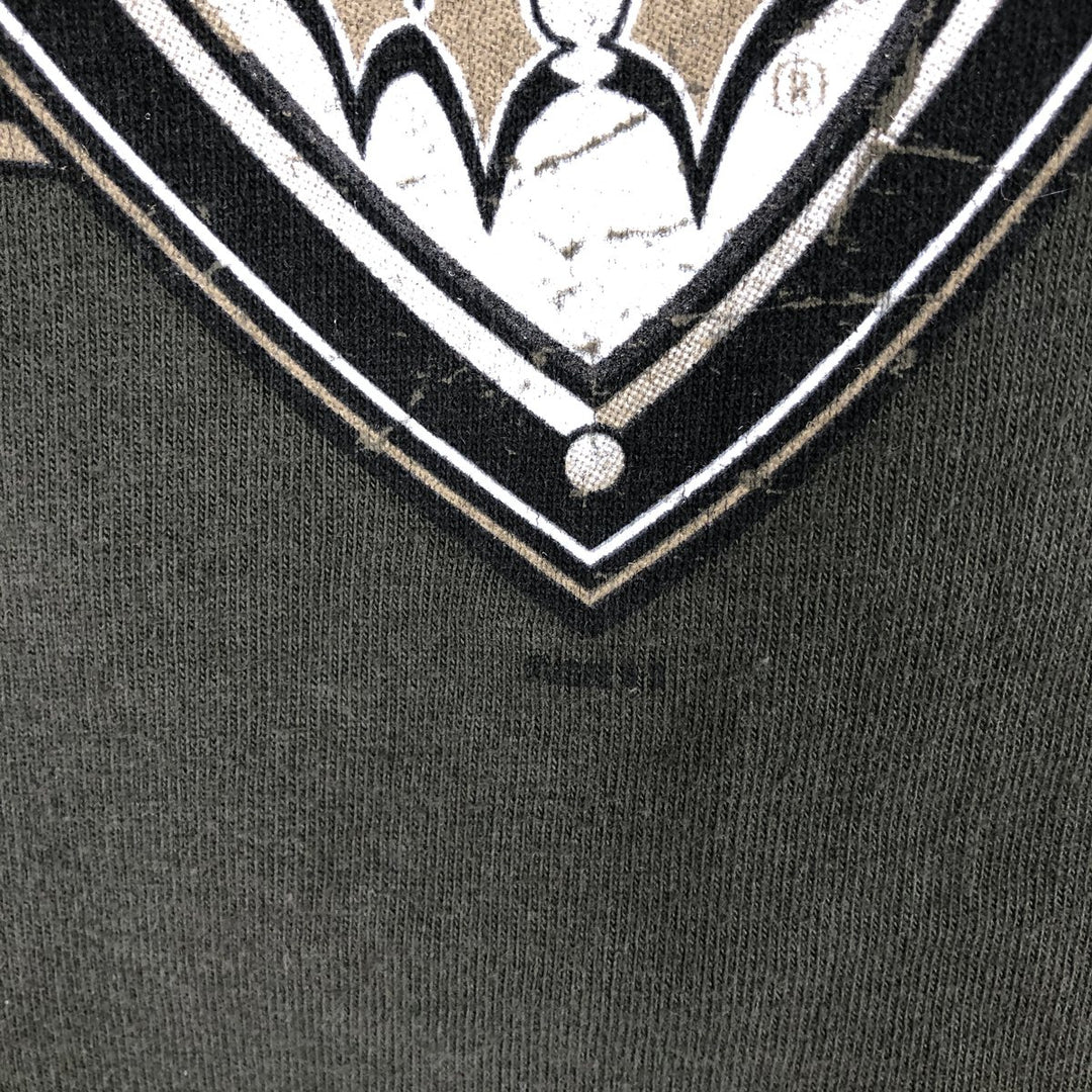 2000'S Harley-Davidson Motorcycle Long-Sleeve T-Shirt, Made in USA, Men's Size XL (approx.) cotton Khaki type Vintage Second Hand